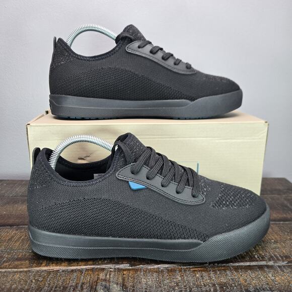 Vessi Weekend 1.5 Sneaker Mens Size 9 Waterproof Shoes Asphalt Black Black